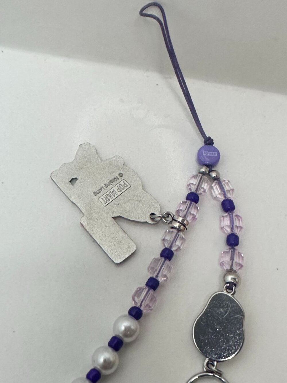 POP MART Labubu The Monsters Big Into Energy “Luck” Phone Charm – Purple - Picture 6 of 7